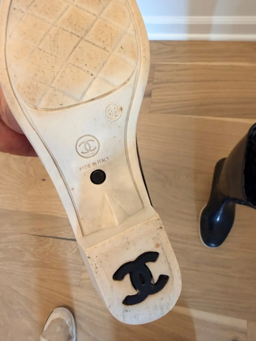 Chanel Rainboots - Picture 3 of 3